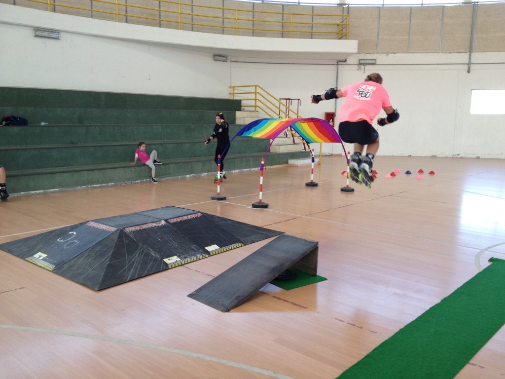 Salto jump pattinaggio pescara